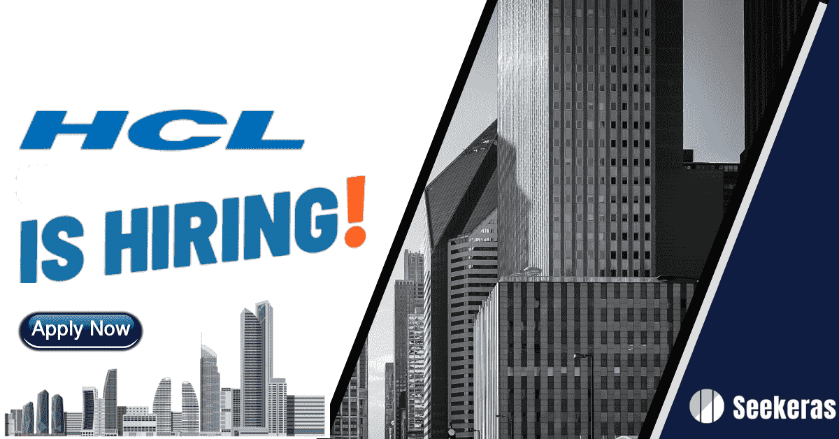 HCL Tech Recruitment 2024