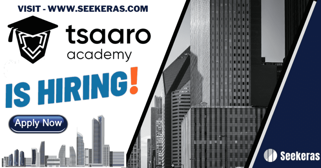 Tsaaro off Campus Recruitment