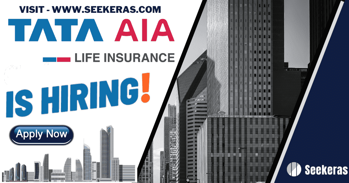 Tata AIA Life Insurance off Campus Recruitment 2023