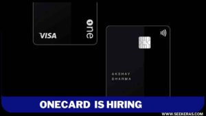 Onecard Recruitment 2024