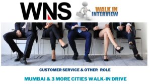 WNS Holdings WALK IN