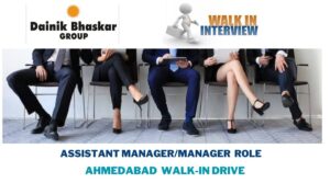 Dainik bhaskar group walk-in