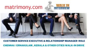 Matrimony.com WALK IN Drive