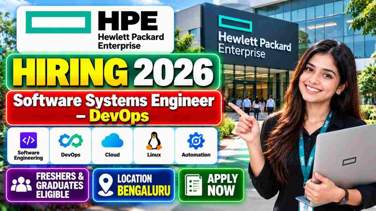 HPE Hiring 2026