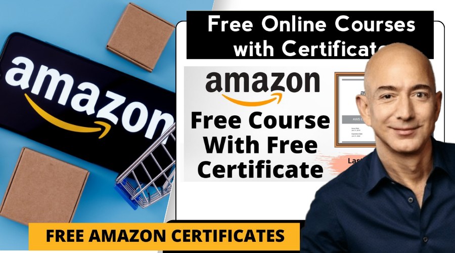 Amazon offers free online courses for freshers & Collage Students enroll now