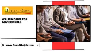 Motilal Oswal Financial Services Walkin