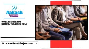 Aakash Educational Services (AESL) Walk in