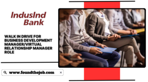 IndusInd Bank WALK IN