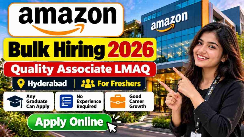 Amazon Bulk Hiring 2026