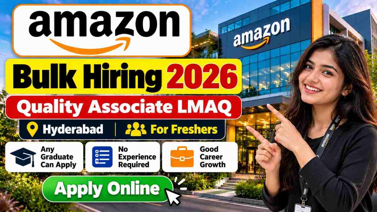 Amazon Bulk Hiring 2026