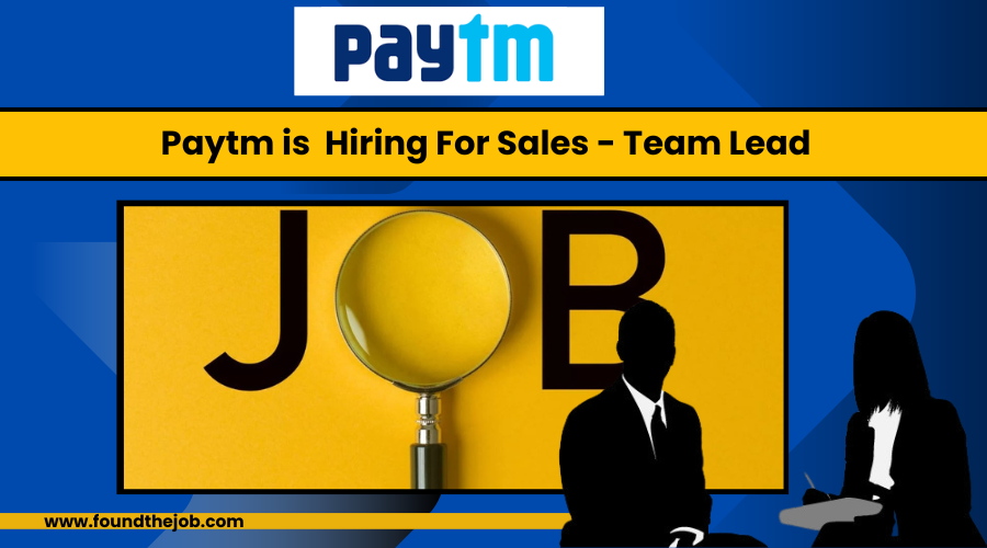 paytm Recruitment 2024