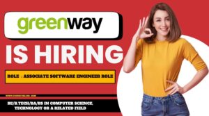 Greenway is now hiring for Associate Software Engineer