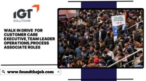 IGT Solutions Walk-in-Interview