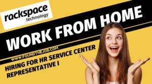 WFH jobs available at Rackspace