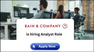 Bain & Company Hiring Analyst