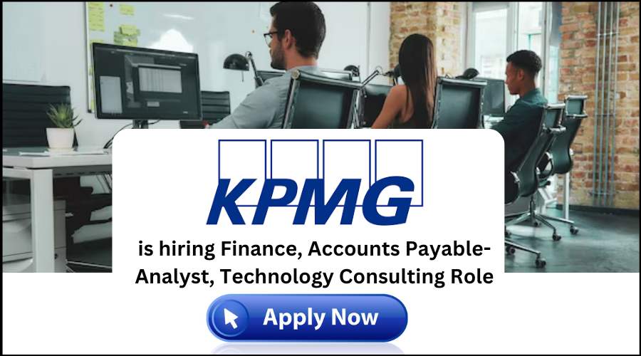 KPMG Hiring Multiple Roles