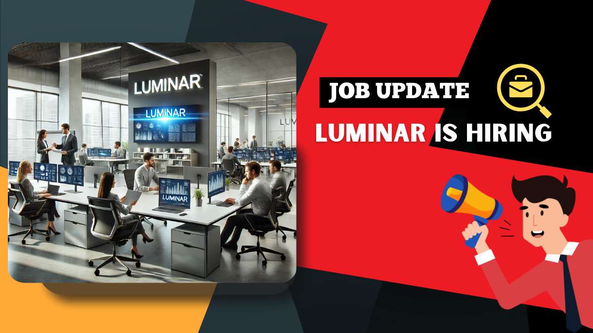 Luminar Hiring Staff Accountant