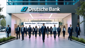 Deutsche Bank Off-Campus 2025 Recruitment