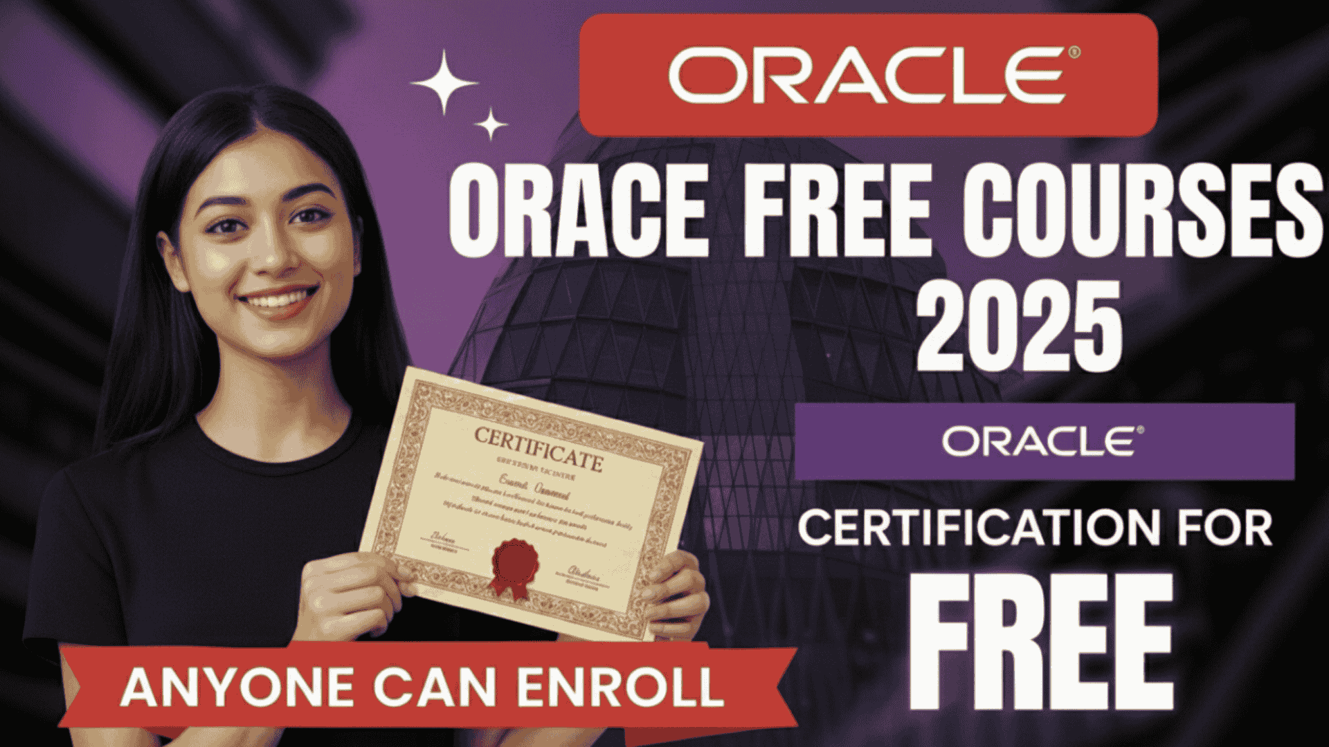 Oracle Free Certification